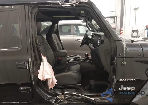 2022 Jeep Wrangler 4Xe Unlimited Sahara 4X4 из США, поврежденный, VIN 1C4JJXP61NW276048